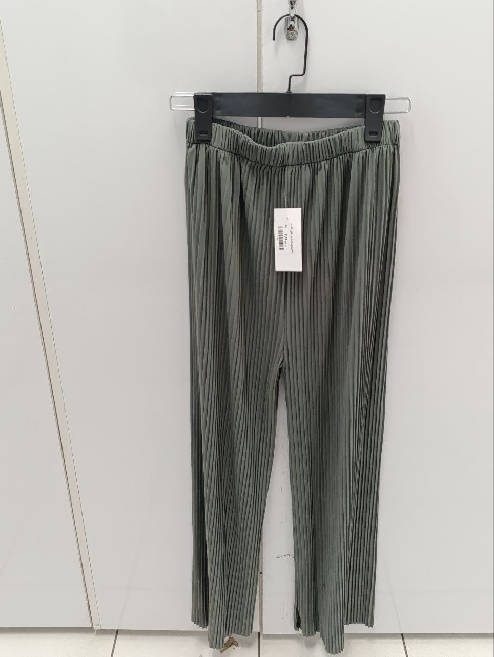 00034 دامن ریون پلیسه ریز رنگی