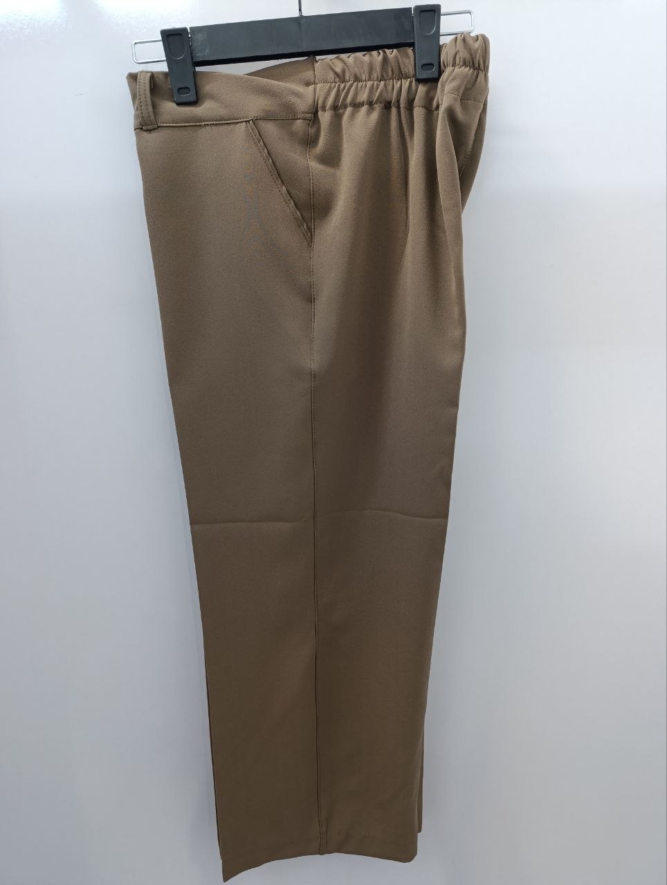 676 شلوار واید پشت کش کرپ